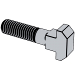 DIN 186-2010 T型方頸螺栓