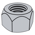 DIN (F)74361-2008 輪轂螺母 - 六角鎖緊螺母 - F型