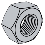 ISO 4033-1999 六角螺母