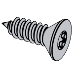 ISO 14586-2001 梅花槽沉头自攻螺钉