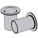 DIN (C)7338-2011 刹车以及离合器衬片用铆钉，全空心铆钉